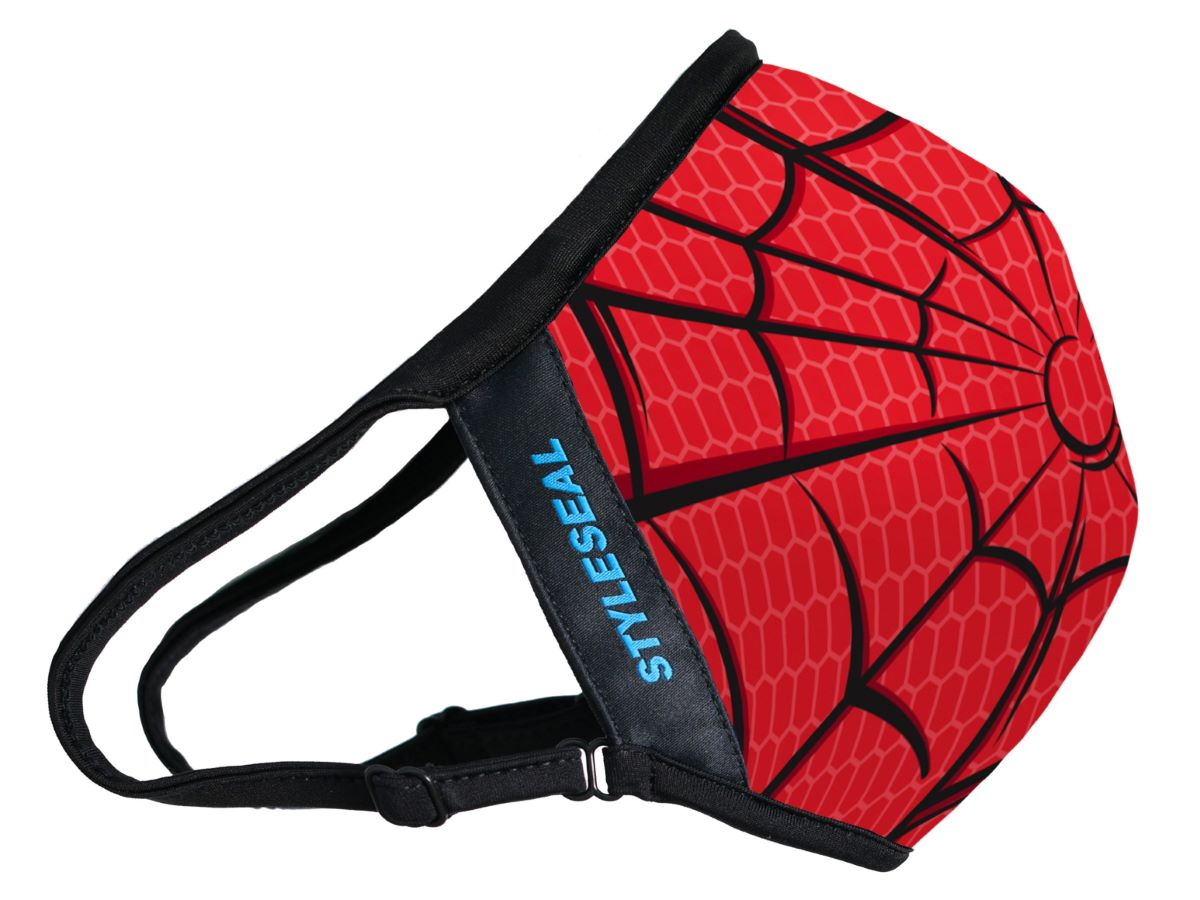 styleseal pro spider boy reusable face mask