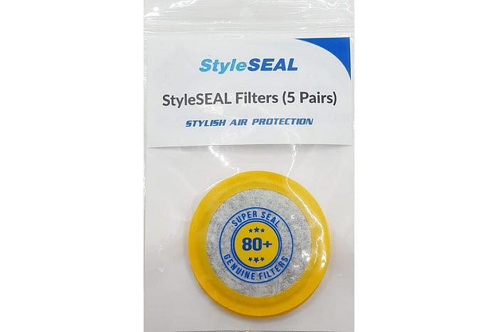 styleseal air mask filter pack 80+