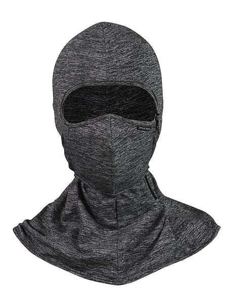 styleseal umbra uv air mask heather grey front view